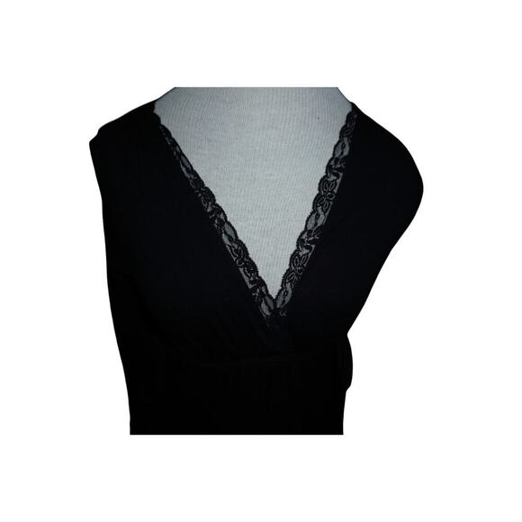 Zara Collection Black Lace Trim Long Sleeve Wrap Top – Size Small –  Portugal - Picture 3 of 10